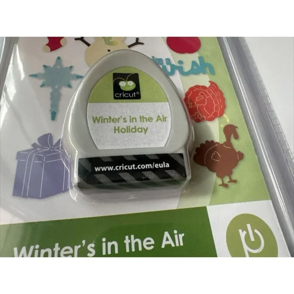 Cricut Winter's In The Air Holiday Sampler Cartridge Winter 2000432 NEW SEALED
